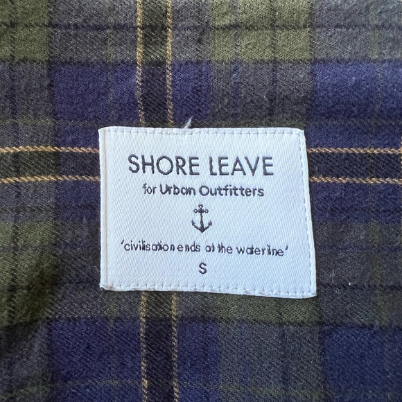 Shore Leave Urban Outfitters Plaid Shirt / Size S - Picture 2 of 2